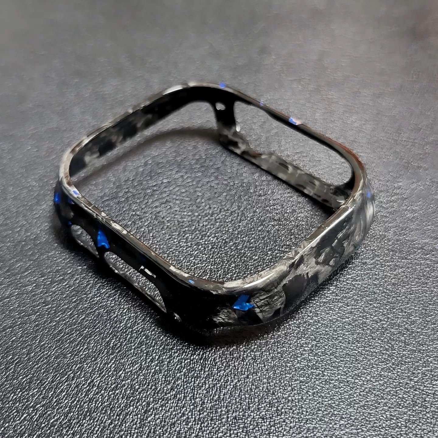 适用iWatch苹果45mm表保护套46mm超薄碳纤维49mm手表外壳