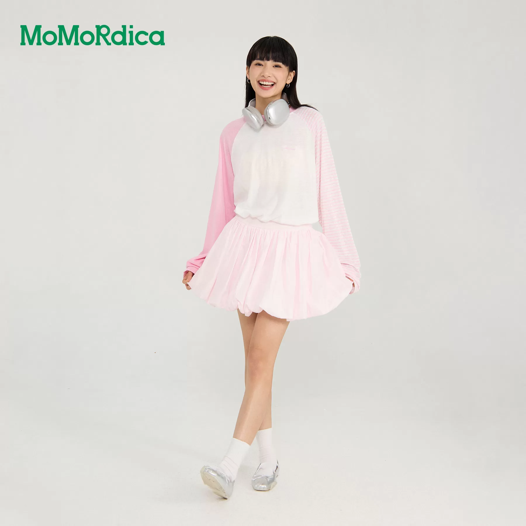 【所有女生的衣橱直播间】Momordica 圆领长袖T恤