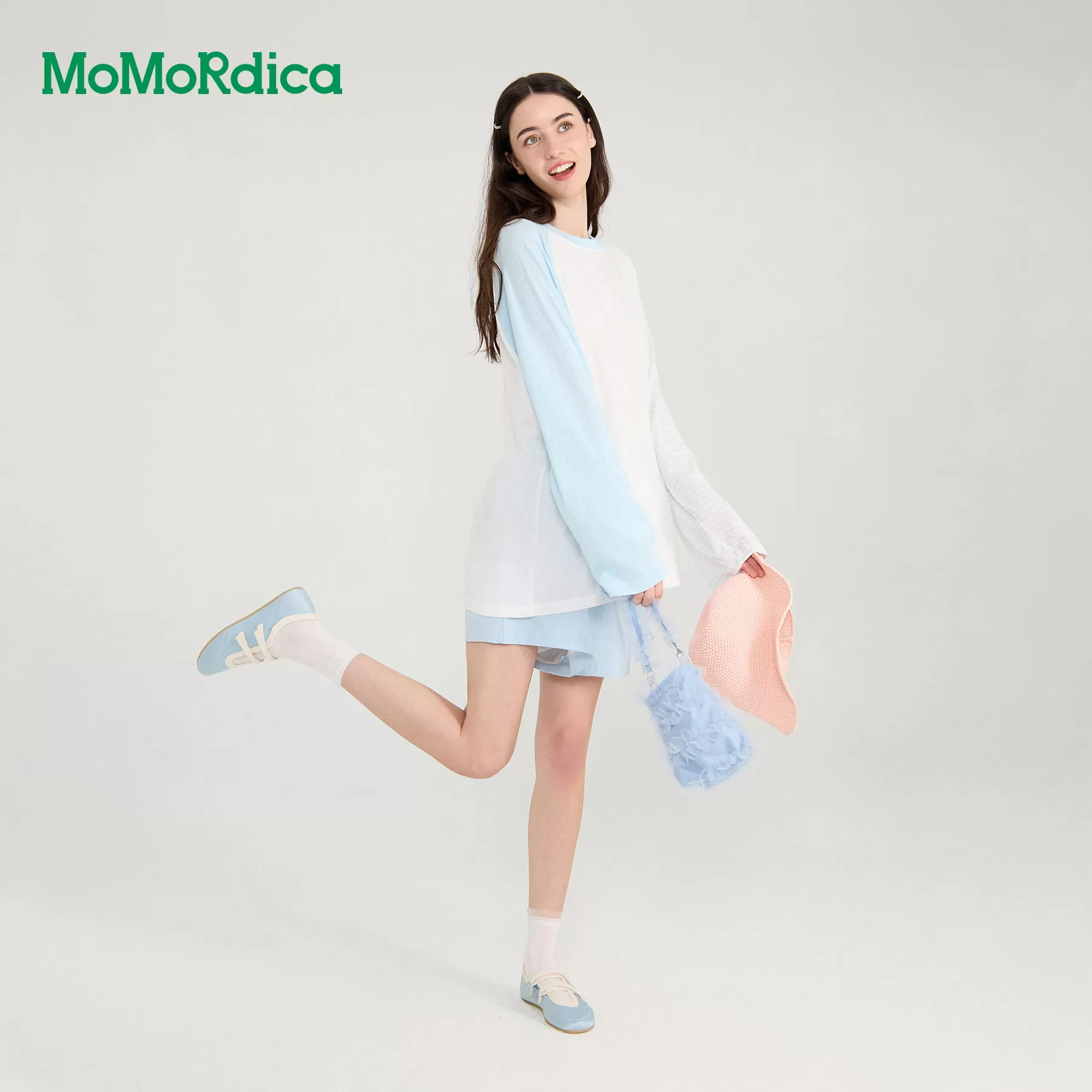 【所有女生的衣橱直播间】Momordica 圆领长袖T恤
