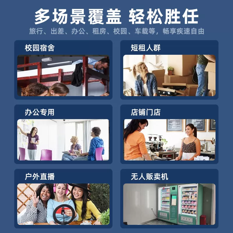 咨询价更低】中兴4g随身wifi无线网络移动路由器CPE全国流量双网切换家用宿舍租房办公笔记本无线WiFi正品K12