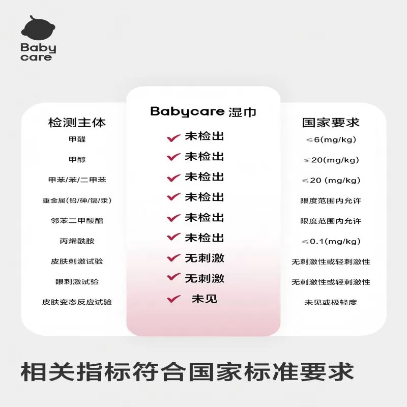 【下拉详情领优惠】babycare超厚婴儿手口擦屁屁湿巾湿纸巾无酒精