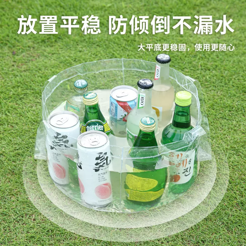 可折叠水盆便携式旅行水桶旅游洗菜洗脚袋户外外出车载泡脚袋好物