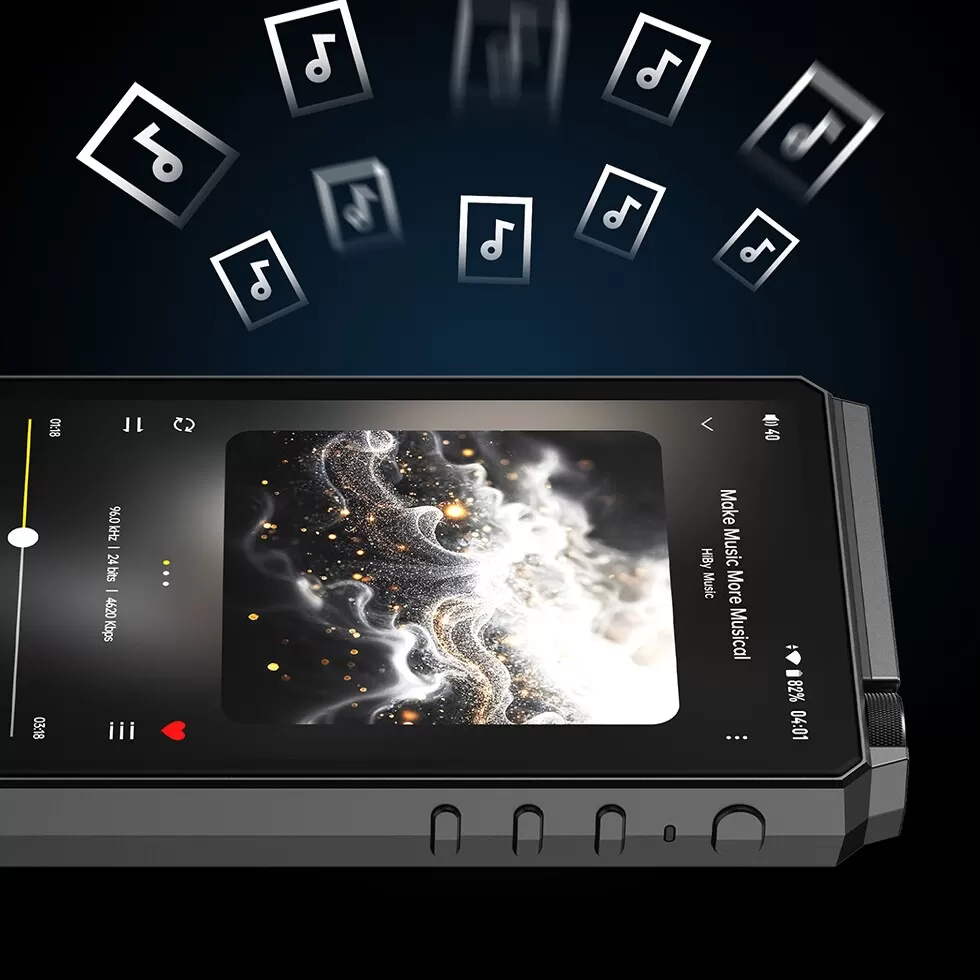 HiBy海贝R6三代新 2025年便携HiFi无损安卓播放器耳放高解析MP3