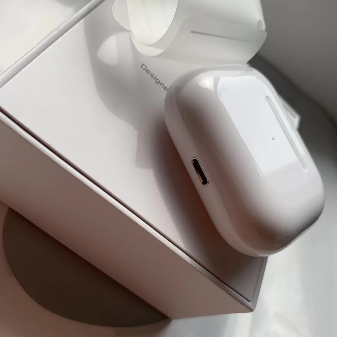 苹果 AirPods Pro3/2补配降噪4代蓝牙耳机L/R单只正品usb-c充电盒