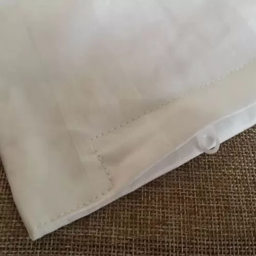 纯棉枕芯套枕头内胆套拉链枕皮白色靠背酒店宾馆抱枕套保护隔离层