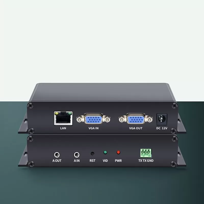 POE款VGA/HDMI转网络编码器 电脑收银机屏幕监控录屏器 ONVIF协议 H.265高清编码 兼容海康私有协议 大华NVR