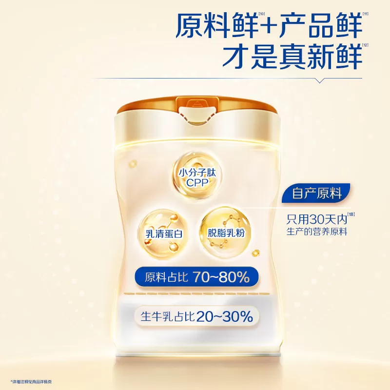 飞鹤迹萃1段婴儿配方奶粉750g 自护顶量乳铁蛋白8种HMOs+益生菌