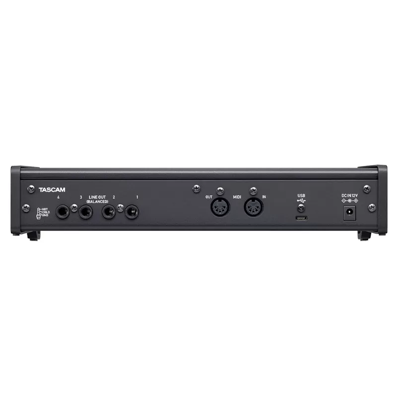 TASCAM/达斯冠US-4x4HR 4进4出外置USB声卡专业录音直播K歌有声书