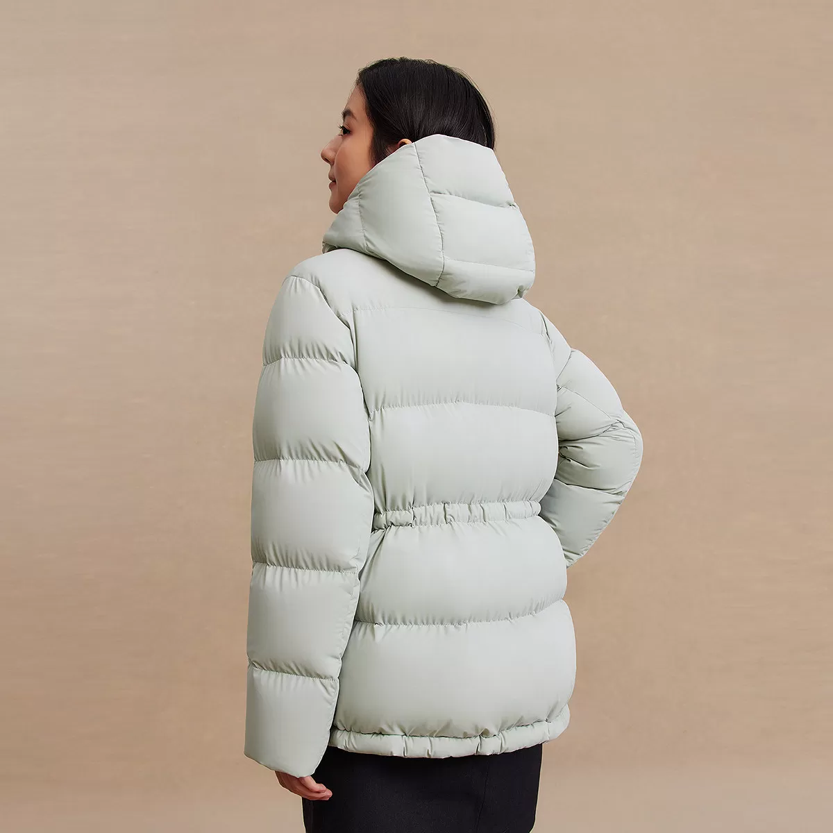 【白月光】波司登新款羽绒服女短款弹力舒适生活2.0收腰显瘦