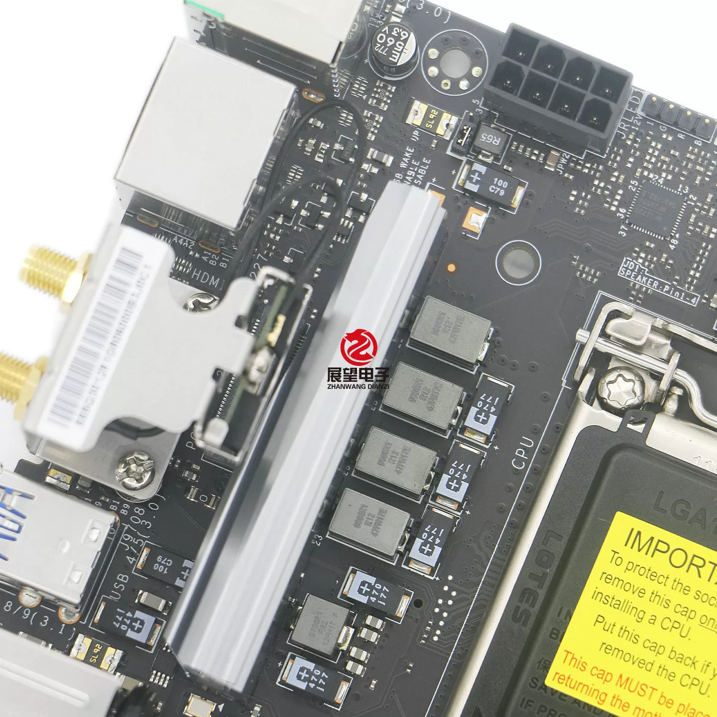 全新盒装超微Z370 MINI-ITX主板C7Z370-CG 1151针17x17cm上8-9代U