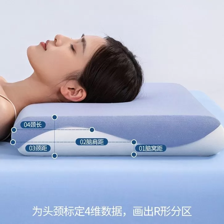 F深睡pro3.0记忆棉枕成人慢回弹枕头助眠护颈枕芯