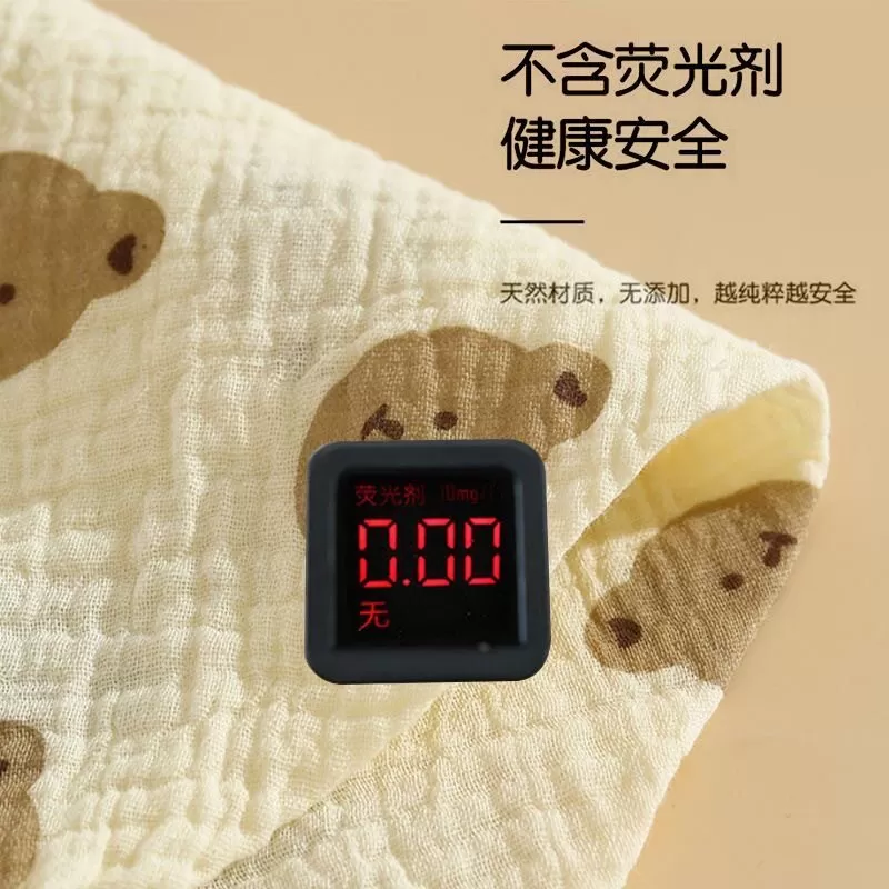婴儿口水巾新生宝宝三角巾纯棉a类防吐奶围嘴柔软纱布按扣可调节