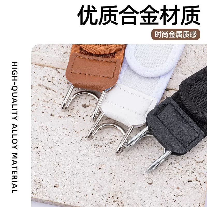 无扣懒人腰带魔术贴男款裤腰收紧神器腰扣免系脱便携无痕简易调节