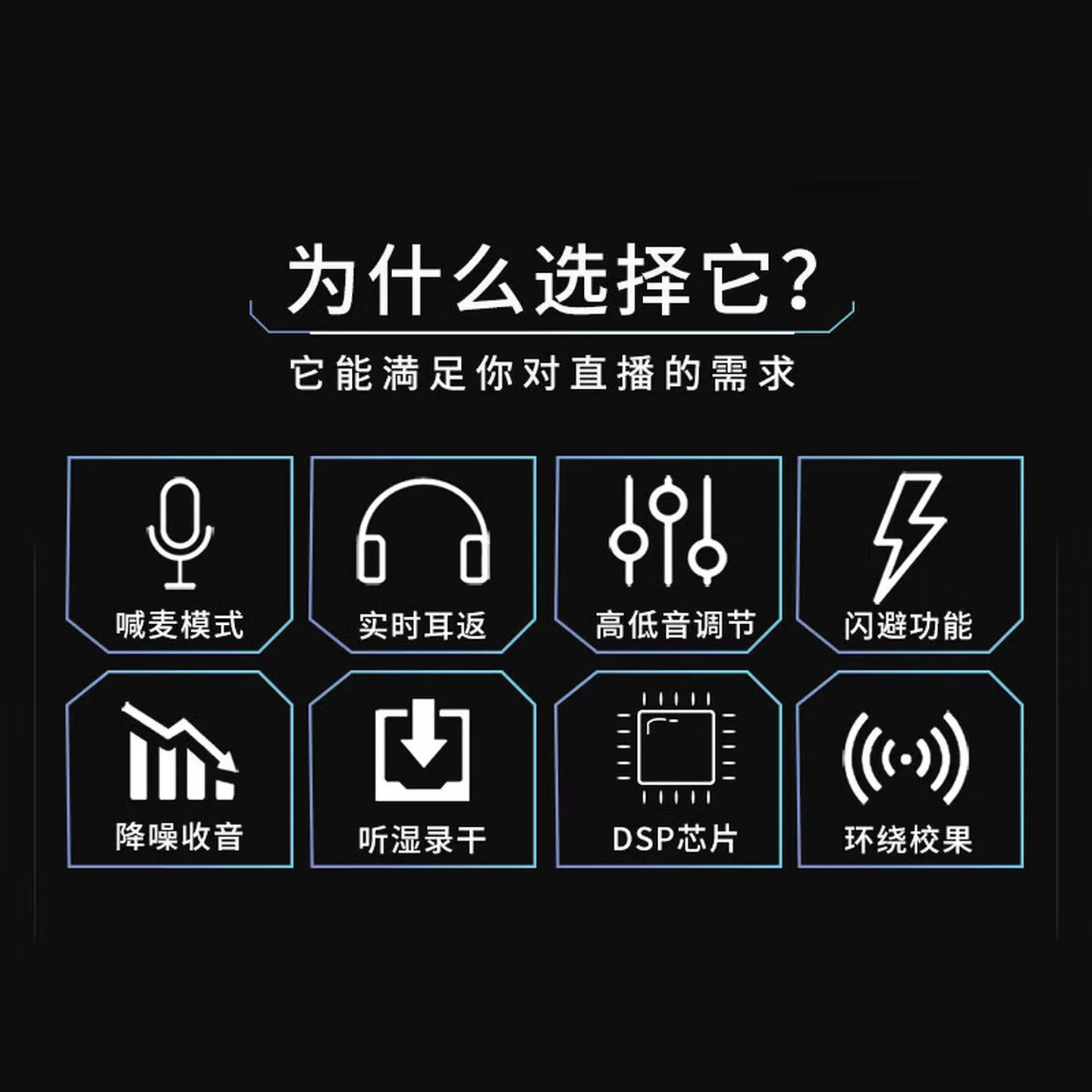 icon艾肯声卡4nano主播直播唱歌麦克风专业录音话筒电脑设备全套