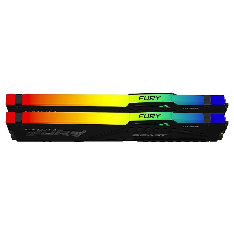 金士顿Kingston野兽 FURY Beast 128GB DDR5 RGB 5600 6000内存条
