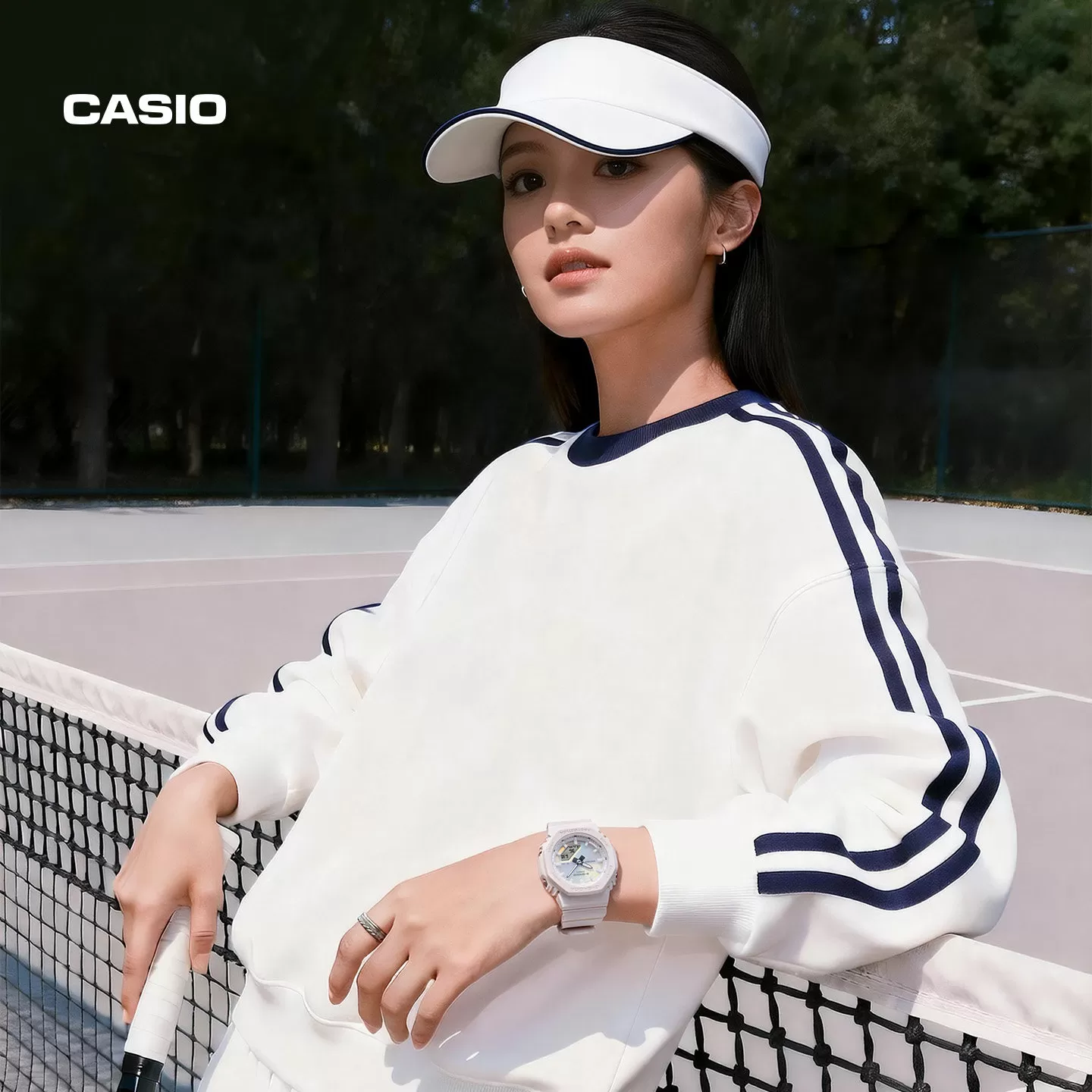 【明星同款】卡西欧官方旗舰店GMA-P2100PC八角运动手表女G-SHOCK