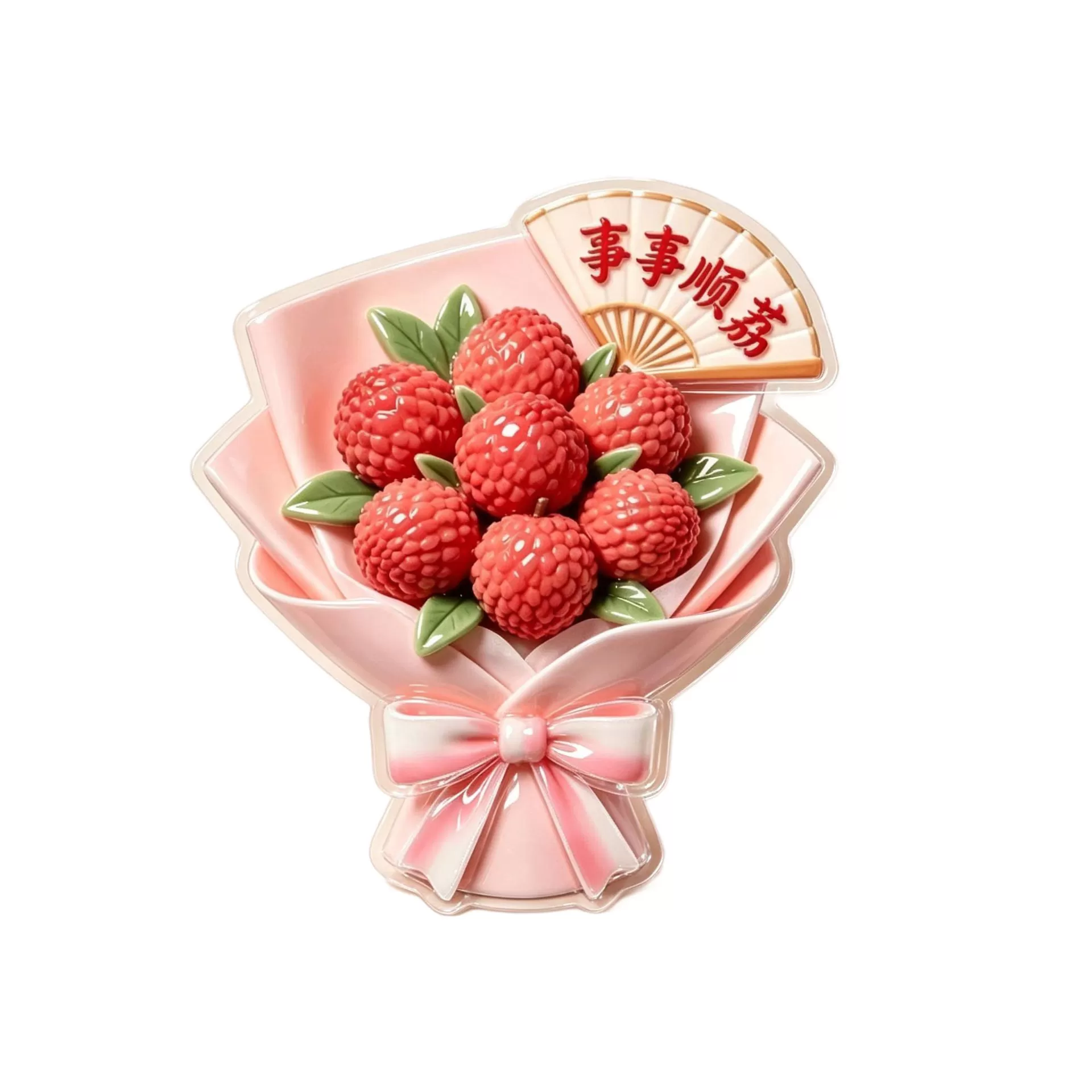 【水果花束】亚克力平面冰箱贴创意纪念品个性装饰品磁贴磁吸式
