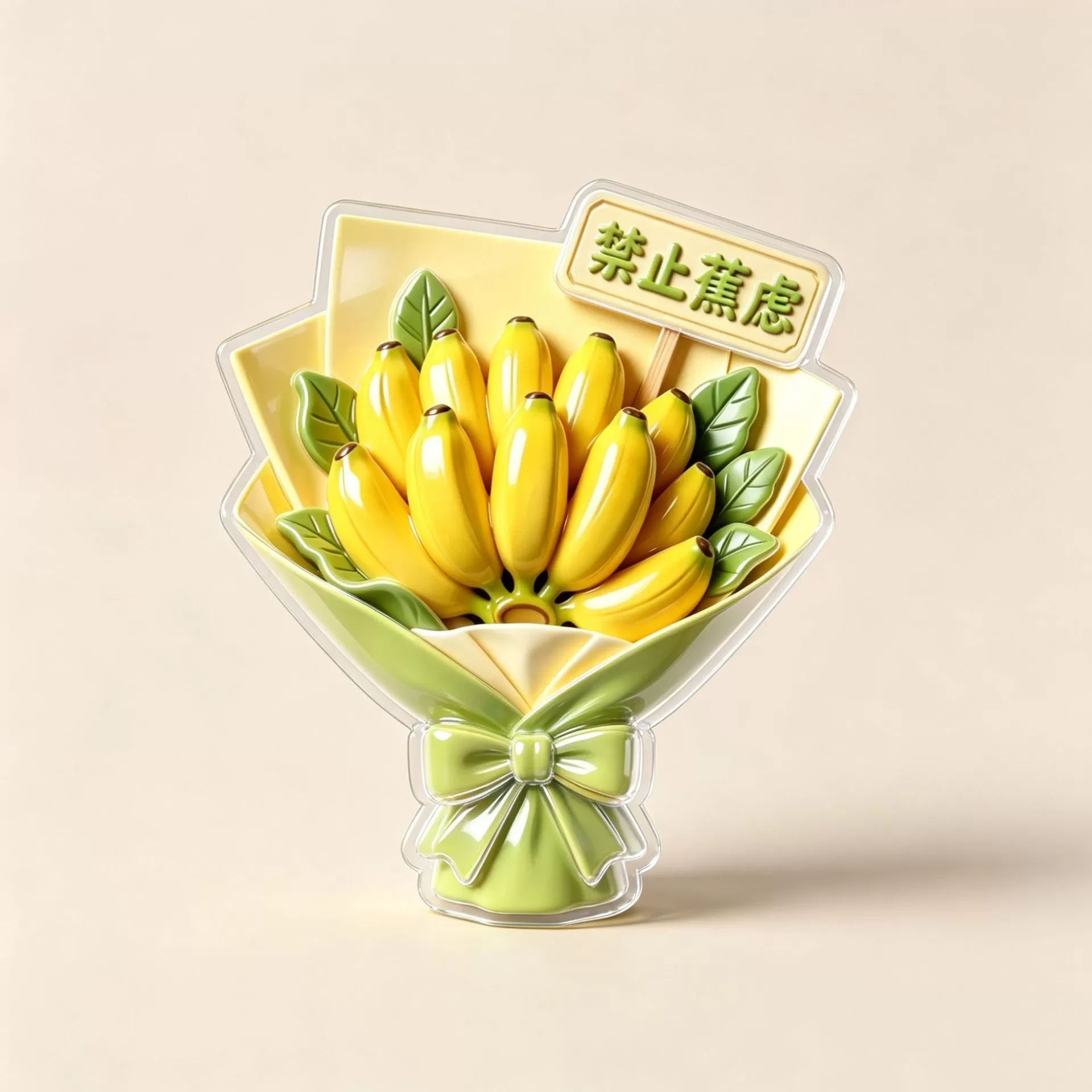 【水果花束】亚克力平面冰箱贴创意纪念品个性装饰品磁贴磁吸式