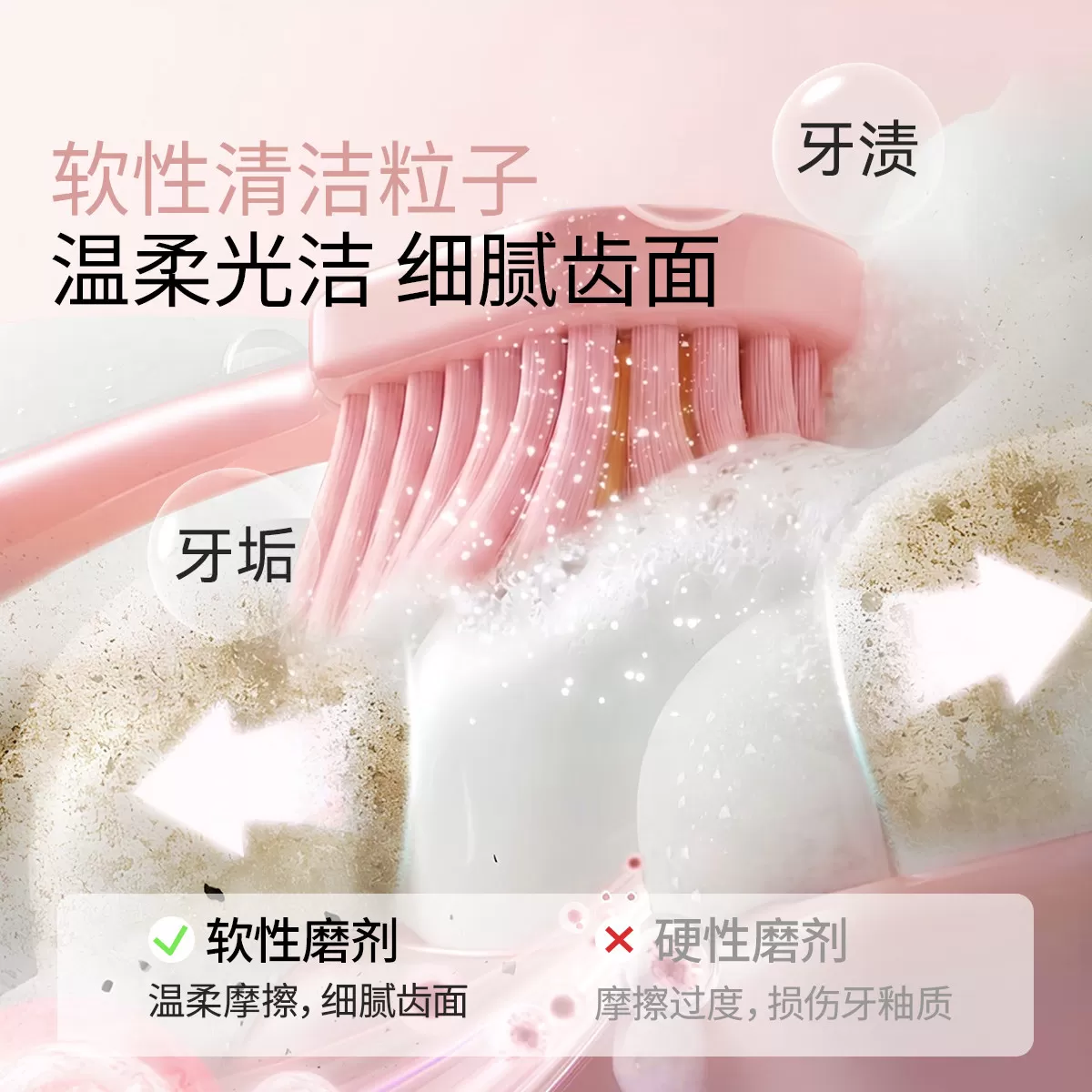 嫚熙成人牙膏妇女牙刷牙膏套装月子期专用软毛牙刷清新无氟旗舰店