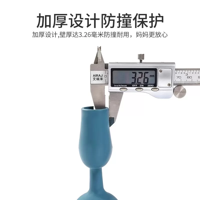 硅胶防撞门把手保护套浴室门防盗门房间门卫生间门拉手套门吸静音