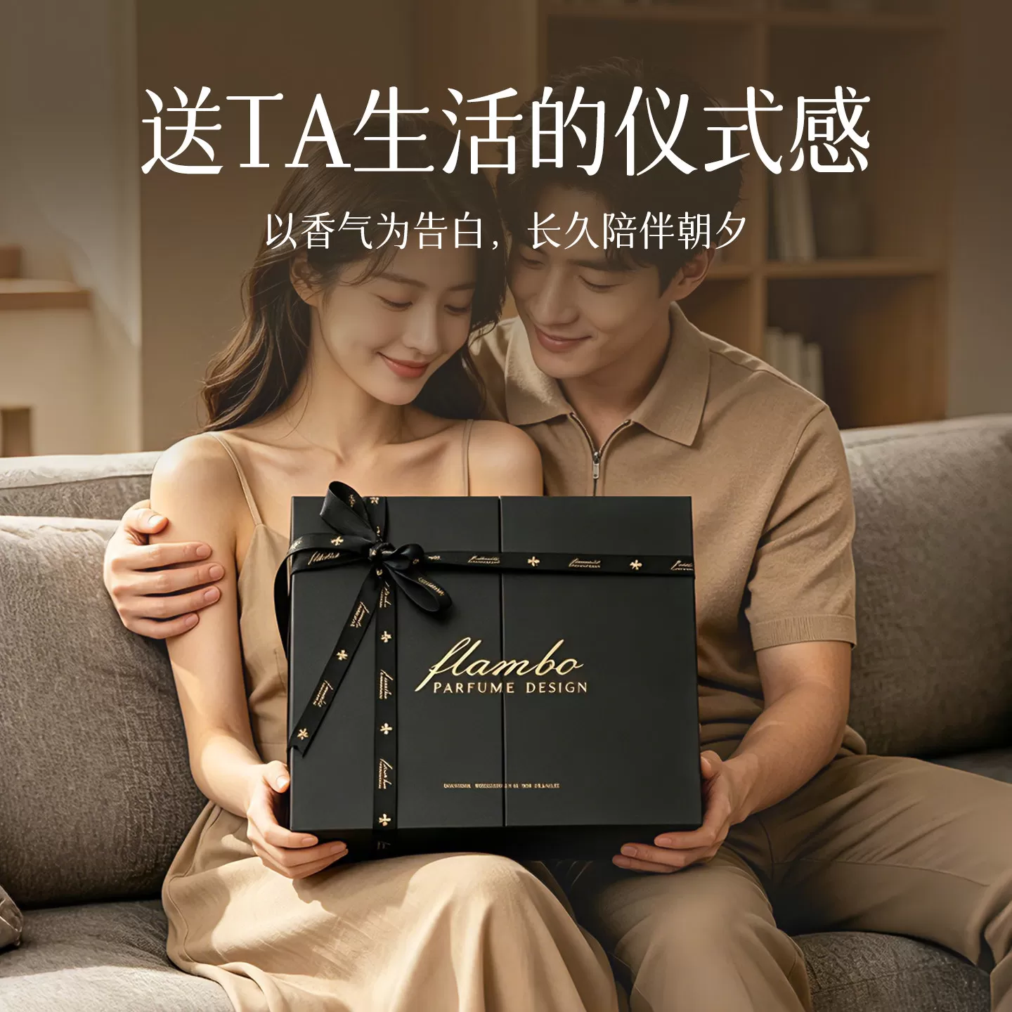 七夕礼物送男友实用高级感扩香石香薰礼盒精油结婚新居高级摆件