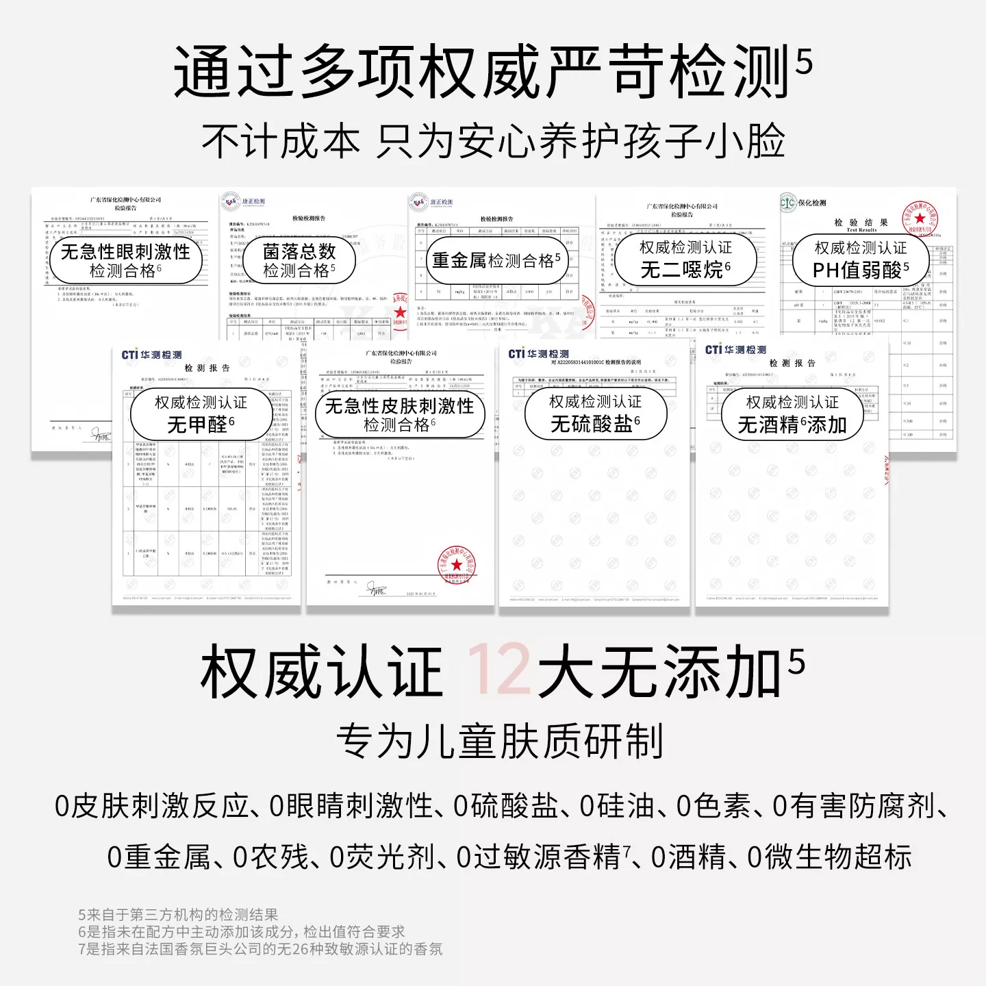 小主日记儿童洗面奶军训可卸防晒洁面泡泡