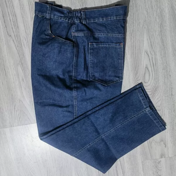 电焊工作服加厚工作裤男耐磨耐脏纯棉防烫防撕宽松工地劳保牛仔裤