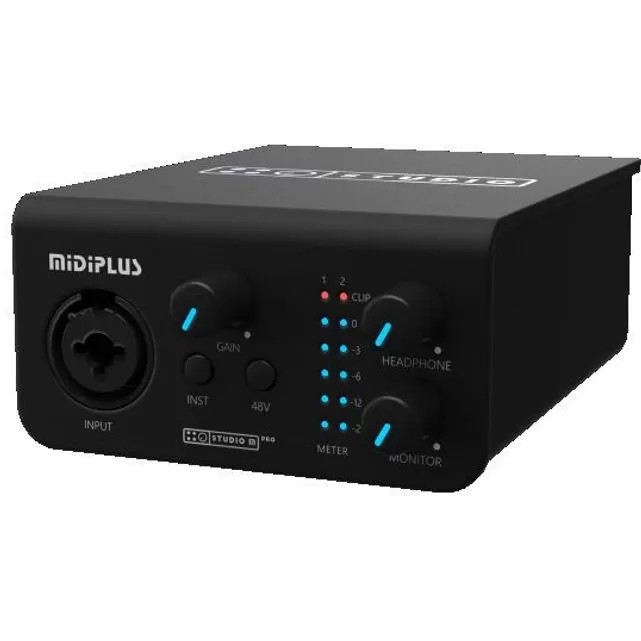 midiplus studio m pro OTG专业外置声卡有声书录音主播专用设备