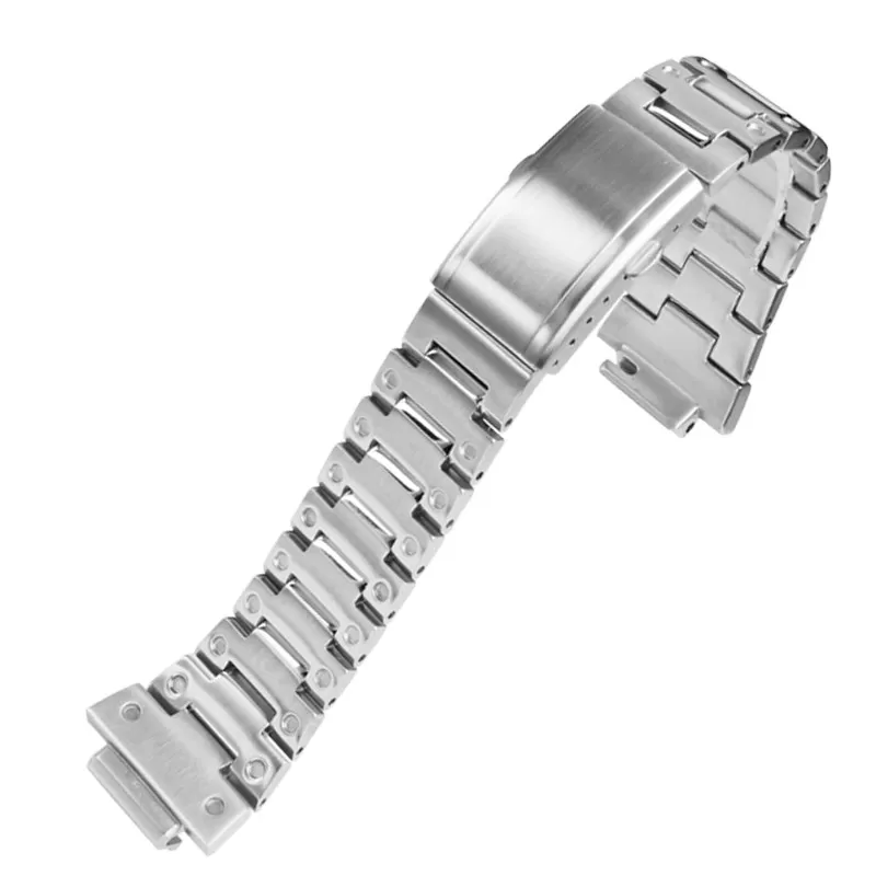 适配G-SHOCK卡西欧小方块GM-5600 DW5600/5610改装金属精钢手表带