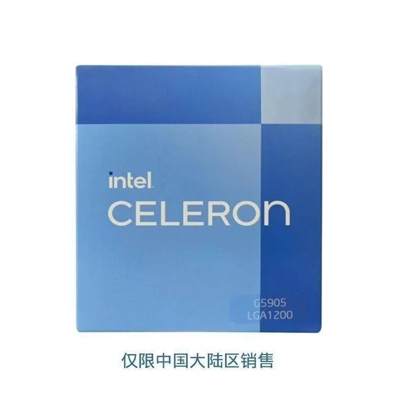 赛扬奔腾G5905 G6405 G6900 G7400双核 台式电脑CPU处理器