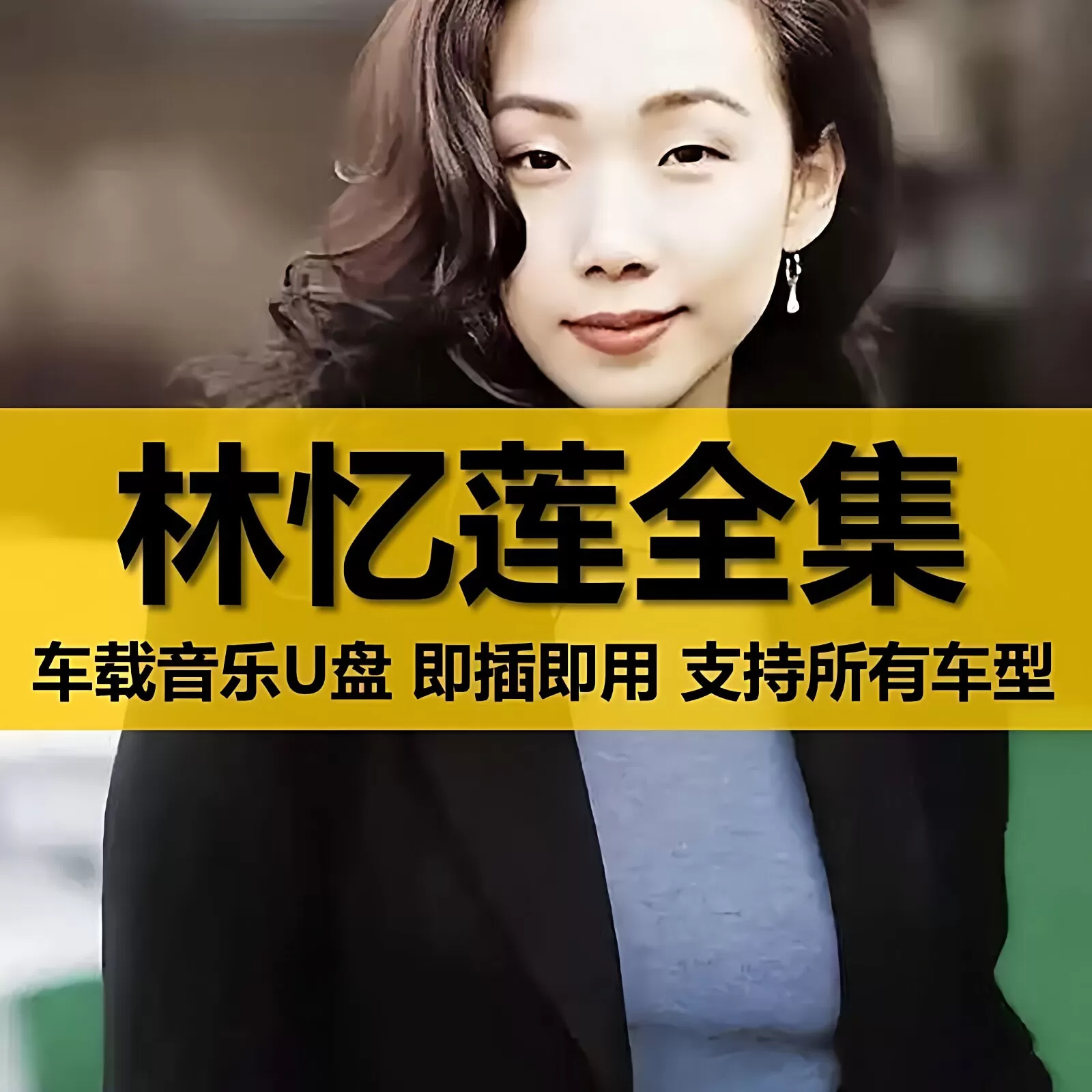 林忆莲车载U盘歌曲全集正品经典国粤语无损高品质车用音乐usb优盘