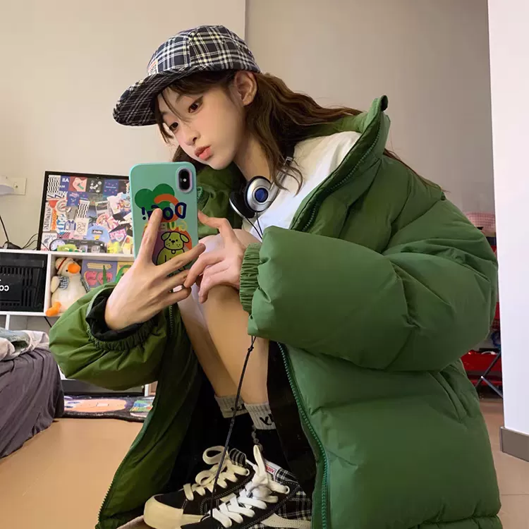 拉夏白鸭绒羽绒服年中反季清仓大促-088