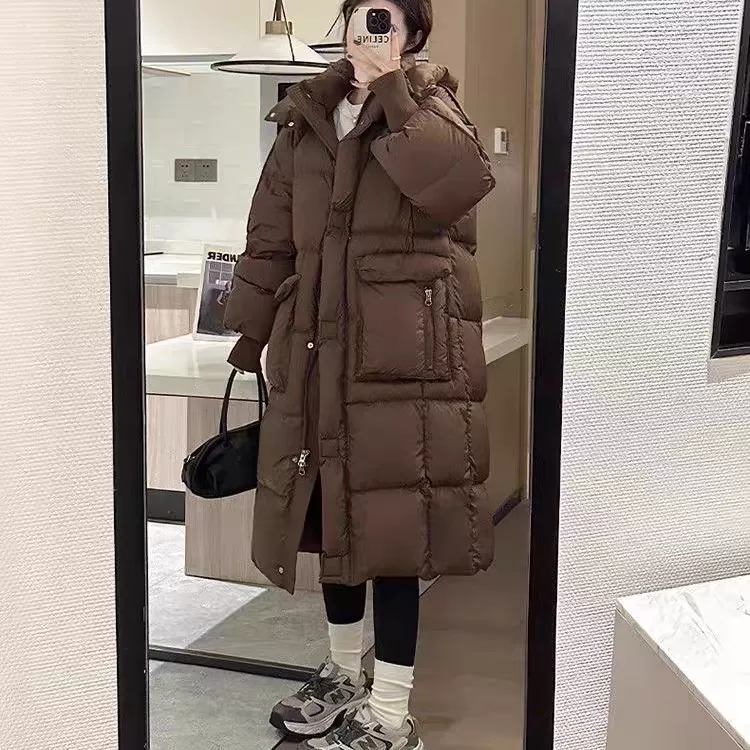 拉夏白鸭绒羽绒服年中反季清仓大促-088