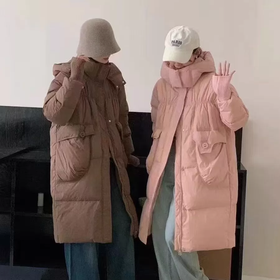 拉夏白鸭绒羽绒服年中反季清仓大促-088