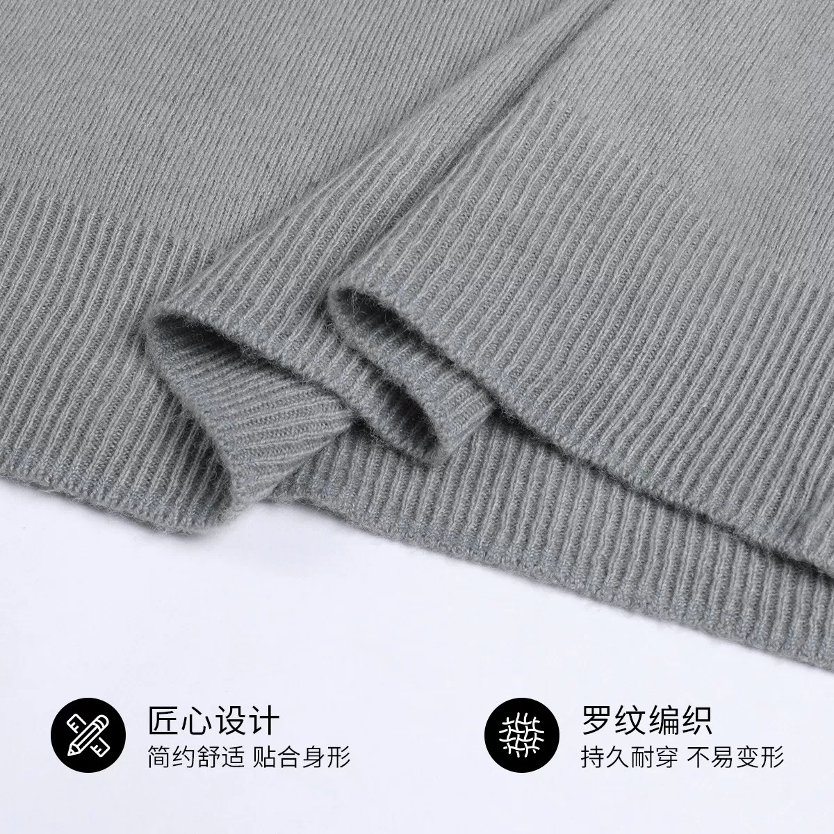 雪中飞女士羊毛衫渐变色毛衣打底衫春秋款半高领休闲洋气针织衫
