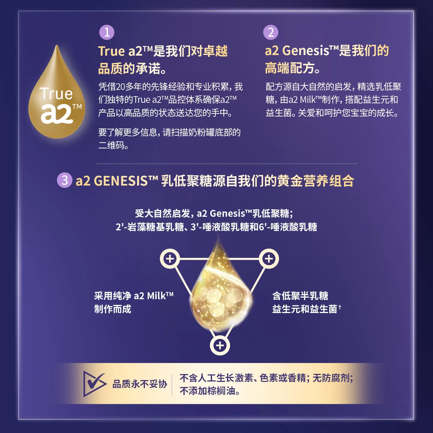 【保税顺丰】a2紫曜6HMO较大婴幼儿配方奶粉2段6-12个月1罐