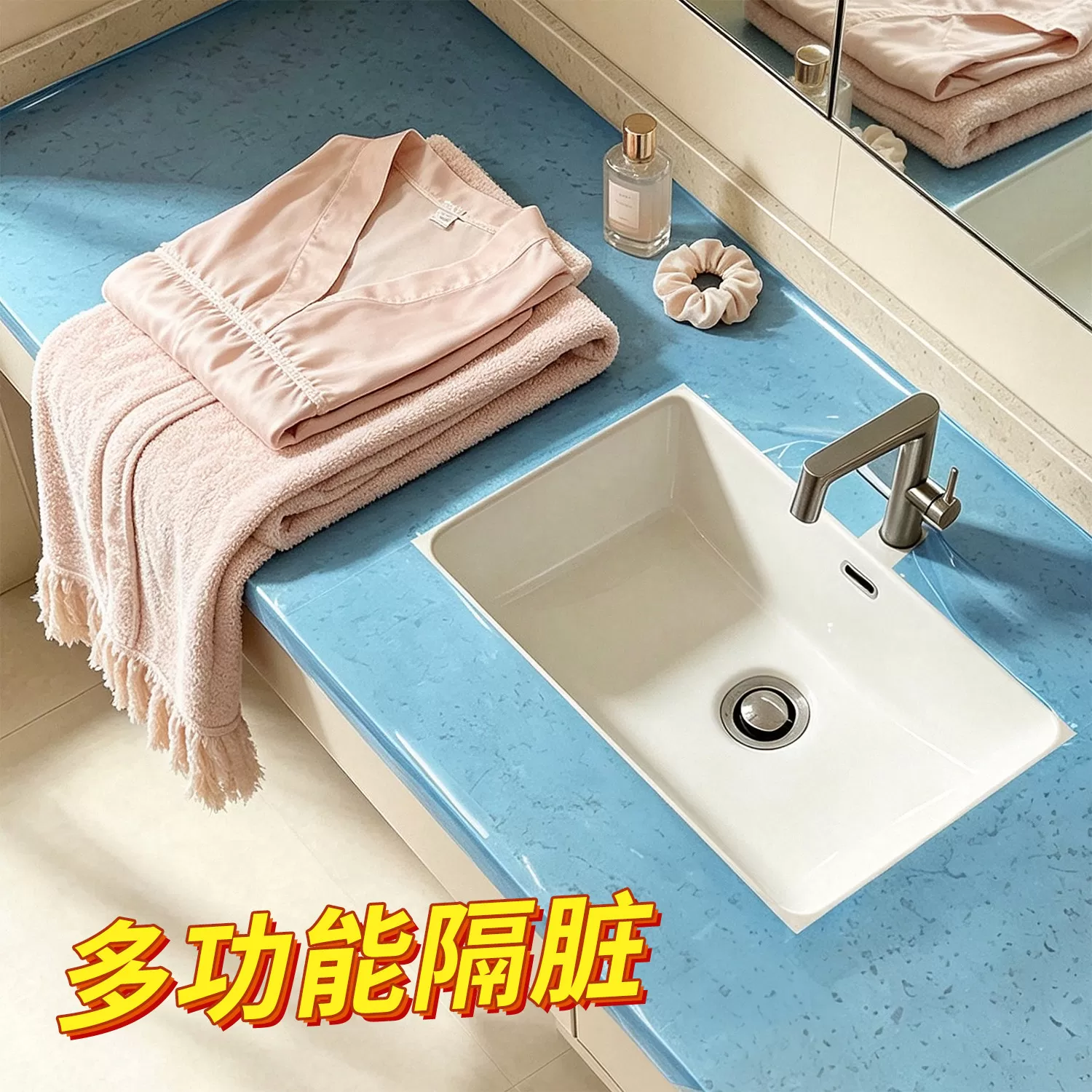佳帮手一次性隔脏膜旅行必备酒店出差马桶垫桌面洗漱台隔离保护膜