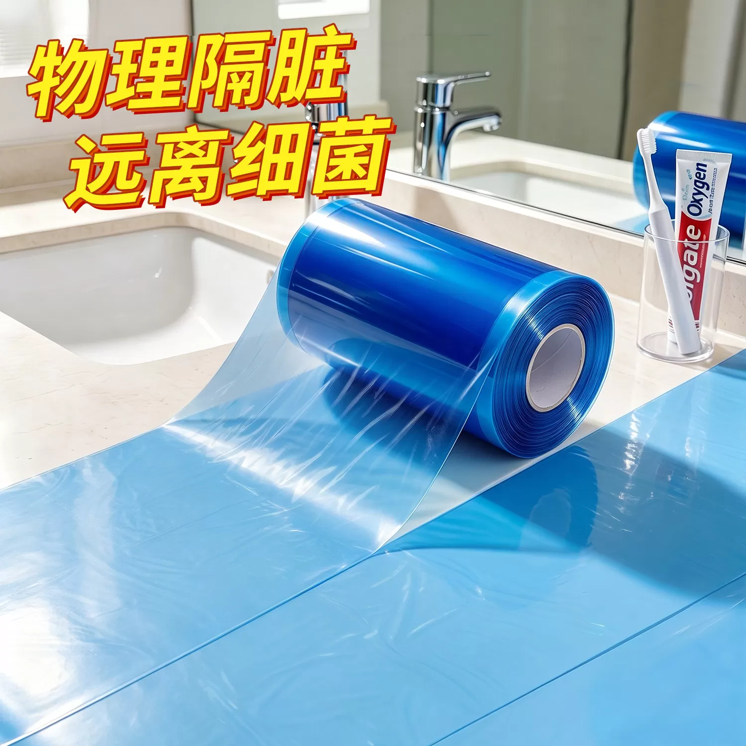 佳帮手一次性隔脏膜旅行必备酒店出差马桶垫桌面洗漱台隔离保护膜