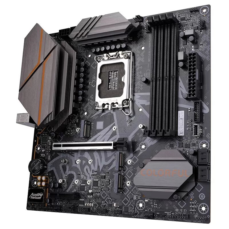 七彩虹 BATTLE-AX Z790M-PvLUS D5 V20 主板支持13代14代 LGA 170
