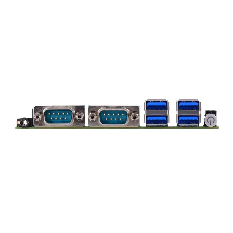 NUC迷你工控ITX小板12p*12双网双串口67代CPUi5i7工业电脑NANO主