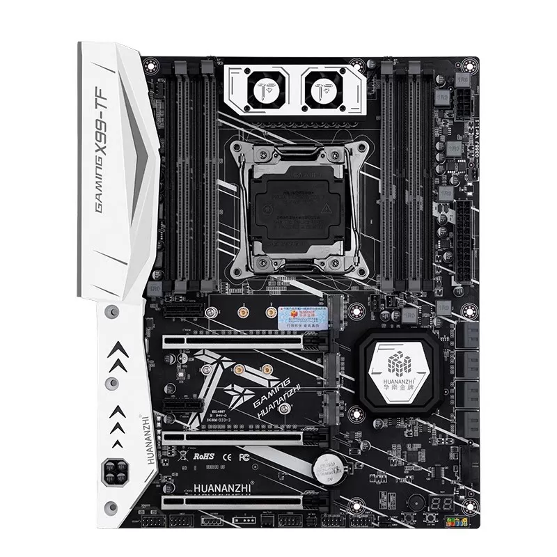 华南金牌 X99主板 多开 工作室 双路 E5 2696v3 CPU套装 可打鸡血