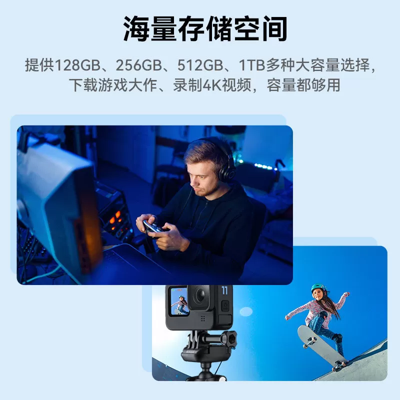 【自营】雷克沙高速TF卡switch1/2游戏机存储卡手游无人机内存卡