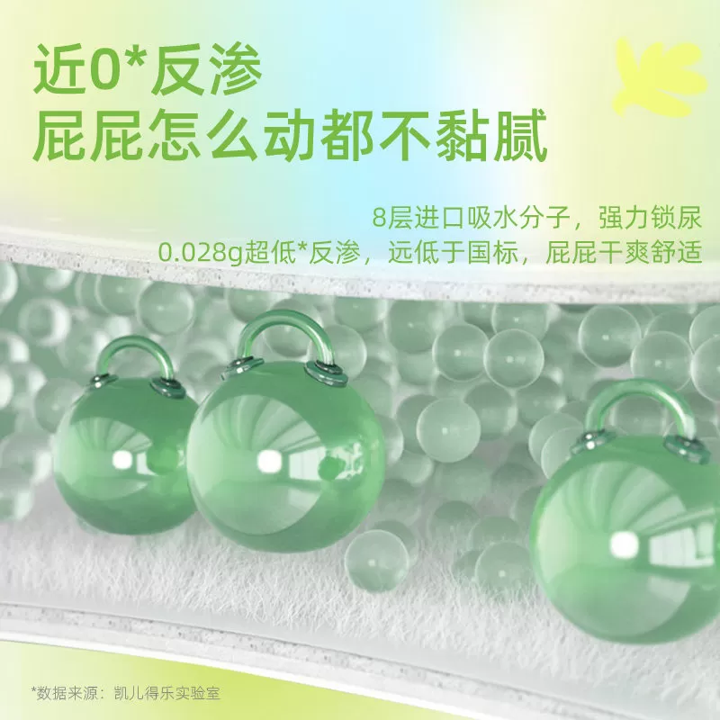 【U先】凯儿得乐丝薄air纸尿裤试用装拉拉裤尿不湿体验装6片