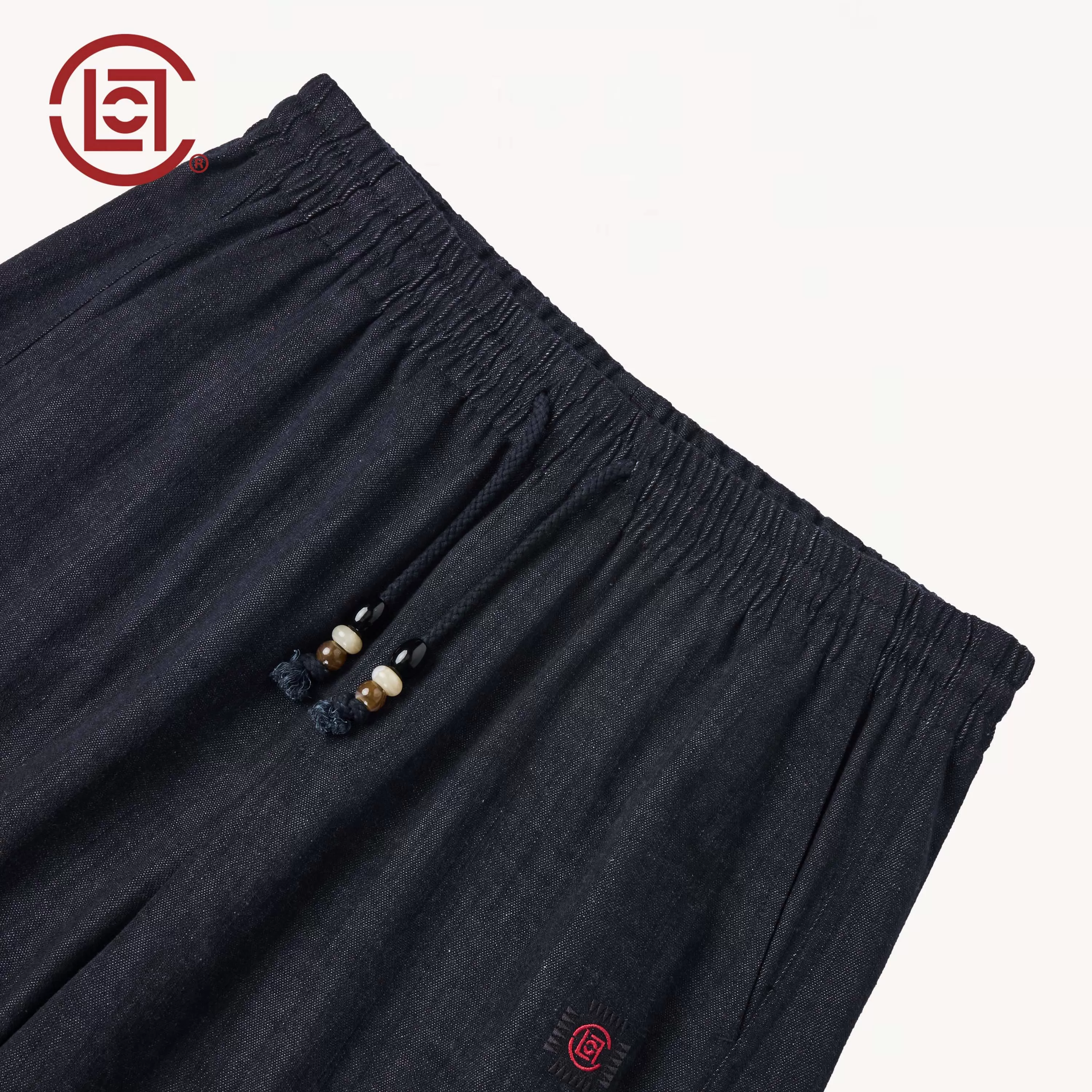 CLOTTEE by CLOT秋季仿牛仔裤男宽松直筒垂感男士休闲阔腿裤子W