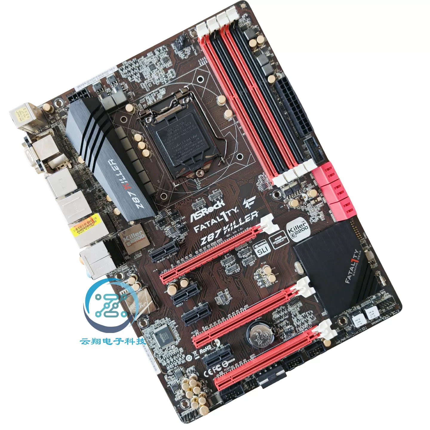 华擎科技Z87 KILLER主板 游戏玩家至尊千兆网卡 四代 DDR3 HDMI
