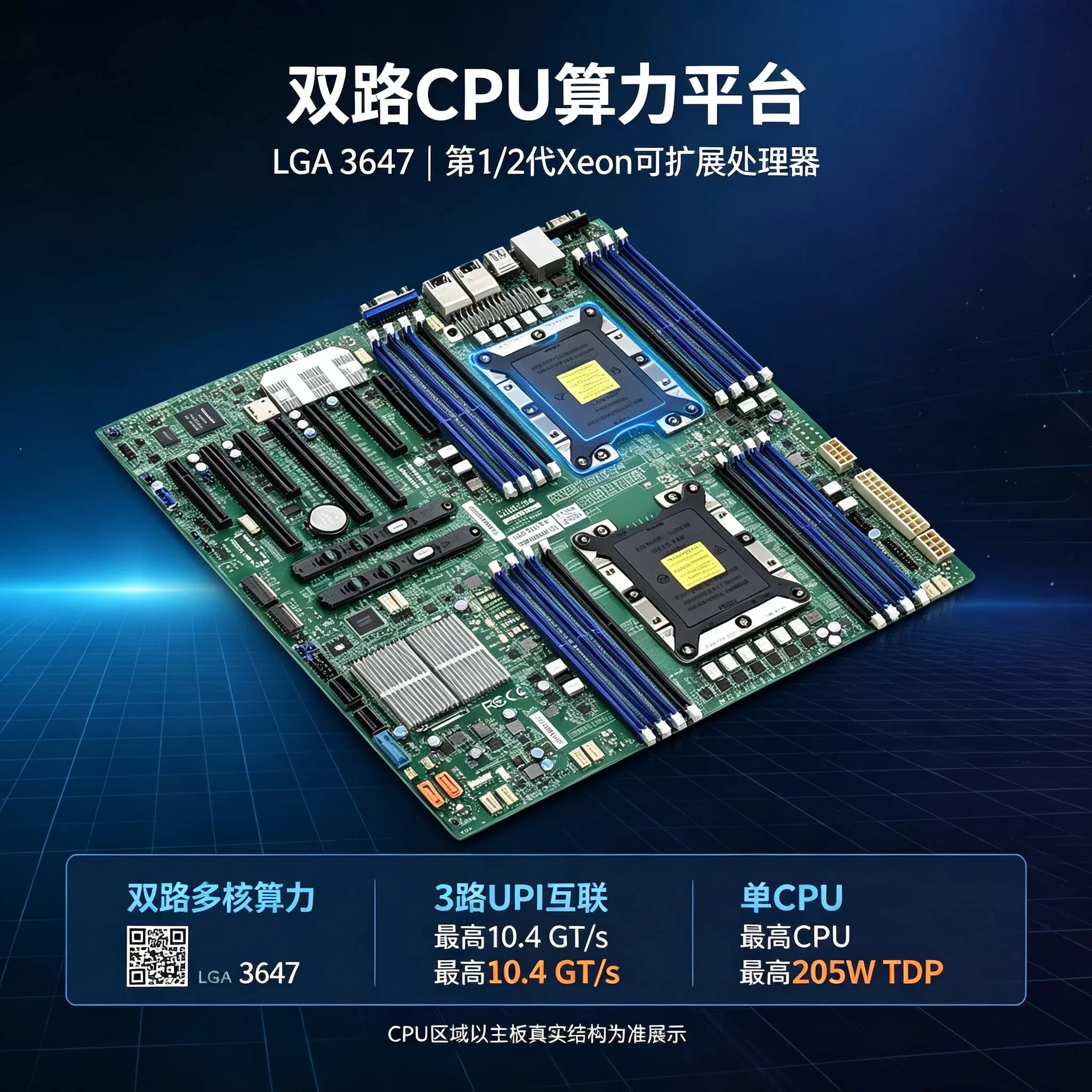 超微X11DPH-I 双路服务器二手主板工业级稳定支持第1代/ 2代Intel