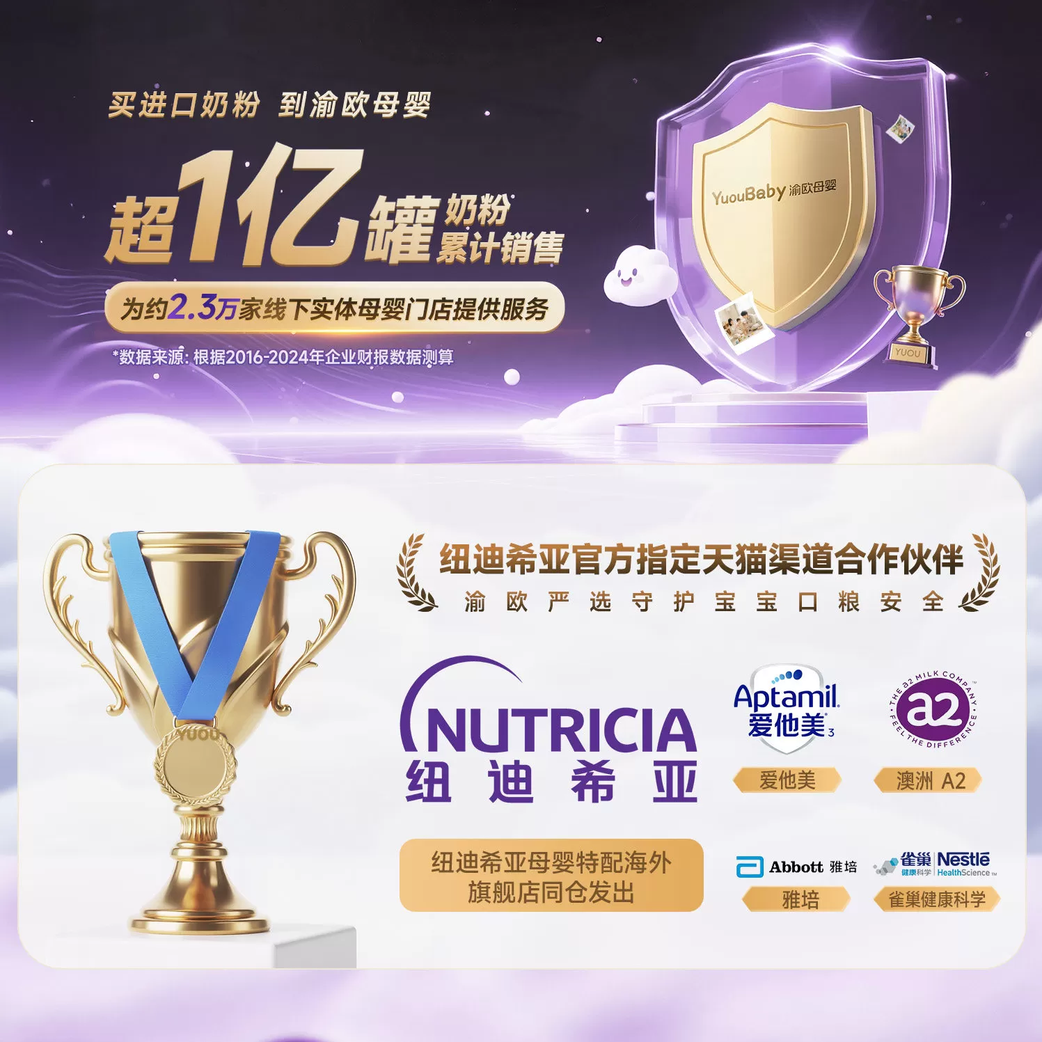纽荃星壹加1+高能量早产儿专用追赶体重奶粉港版成长全营养配方粉