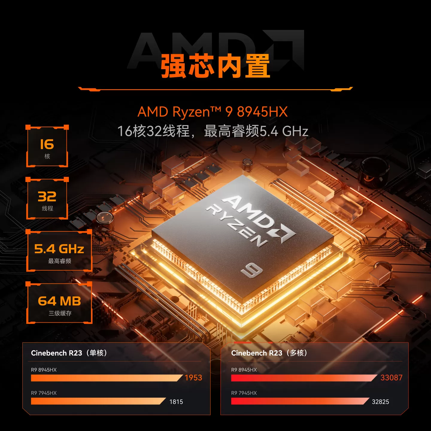 铭凡MINISFORUM BD895i SE锐龙R9-8945HX itx主板amd高性能主板