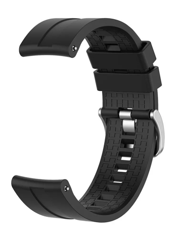 HUAWEI华为GT5氟橡胶手表带watch3pro原装硅胶gt2pro荣耀GT4通用