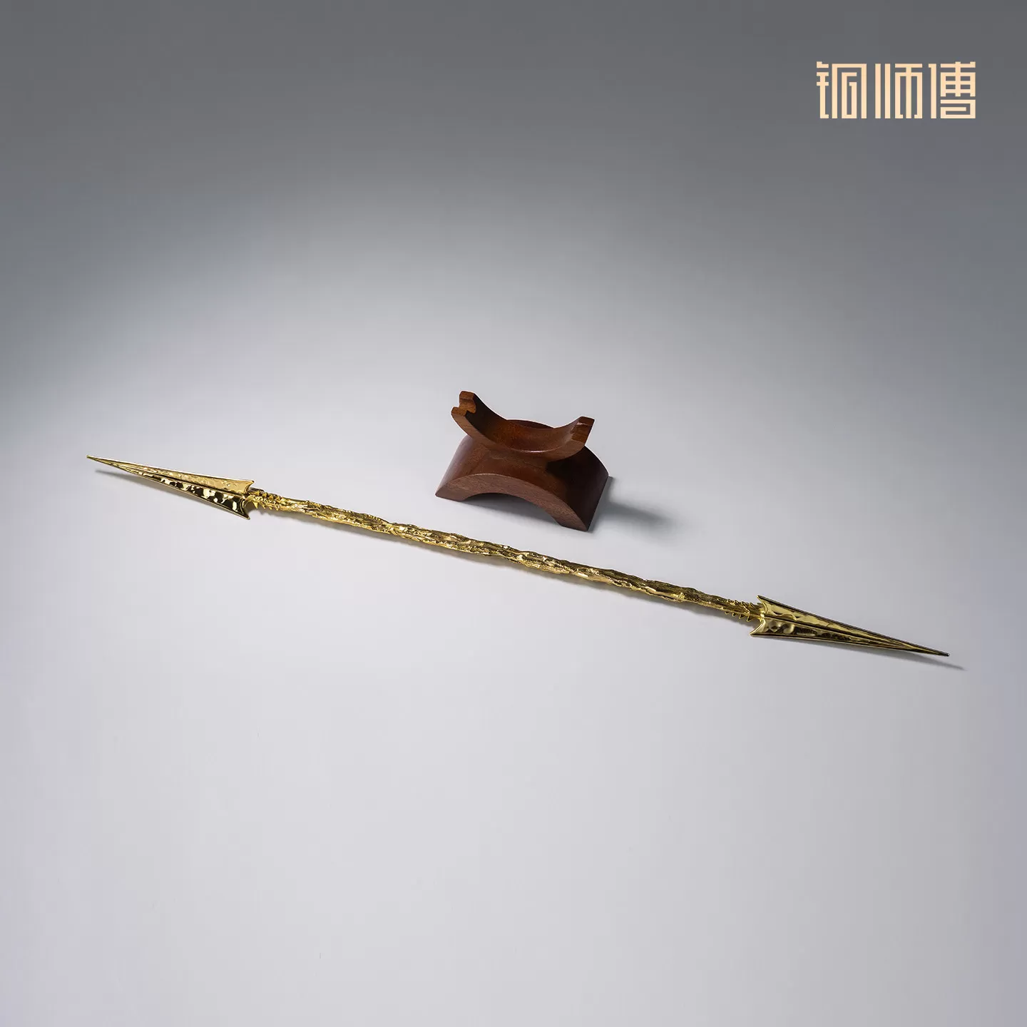 铜师傅 正版授权《凡人动画之噬金虫枪》凡人修仙传客厅铜摆件